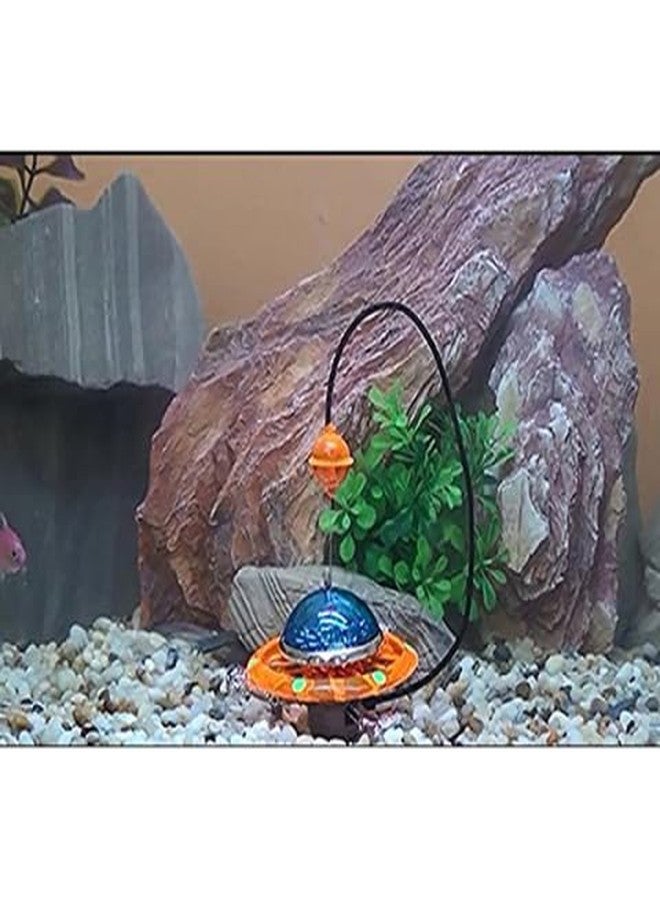 FONDOTIN Aquarium Air Pump Floating Aerobic Pump Toy for Fish Tank Bubbler Ornament 3.54 Inch Aquarium Decor Accessory - Image 2